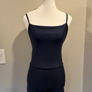 Sleek Navy Women's Yoga Onsie